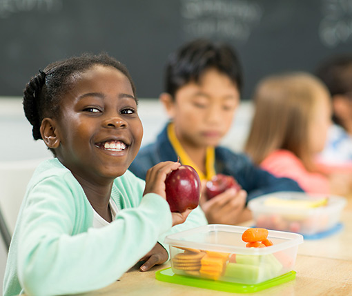 School nutrition programs improve children’s at-home consumption of ...